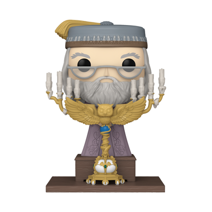 Funko Pop Harry Potter Dumbledore with Podium Pop! Deluxe