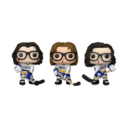 Funko Pop Slap Shot The Hansons Pop! Vinyl 3 Pack