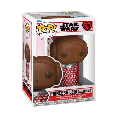 Funko Pop Star Wars: Valentines 2024 Leia (Easter Chocolate) Pop! Vinyl