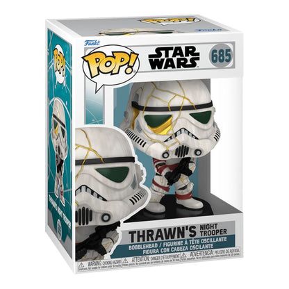 Funko Pop Star Wars: Ahsoka (TV) Thrawn's Night Trooper (White/Gold Helmet) Pop! Vinyl