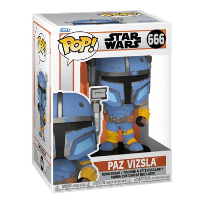 Funko Pop Star Wars: Mandalorian Paz Vizsla! Pop! Vinyl