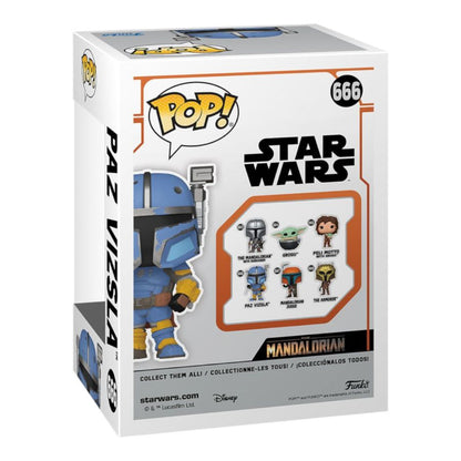 Funko Pop Star Wars: Mandalorian Paz Vizsla! Pop! Vinyl