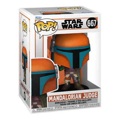 Funko Pop Star Wars: Mandalorian Mandalorian Judge Pop! Vinyl