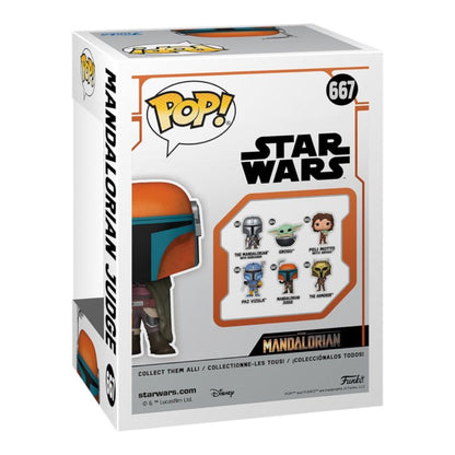 Funko Pop Star Wars: Mandalorian Mandalorian Judge Pop! Vinyl