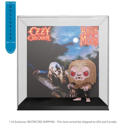 Funko Pop Ozzy Osbourne Bark at the Moon US Exclusive Flocked Pop! Album