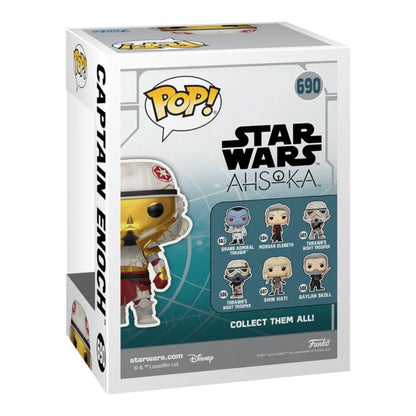 Funko Pop Star Wars: Ahsoka (TV) Captain Enoch US Exclusive Pop! Vinyl [RS]