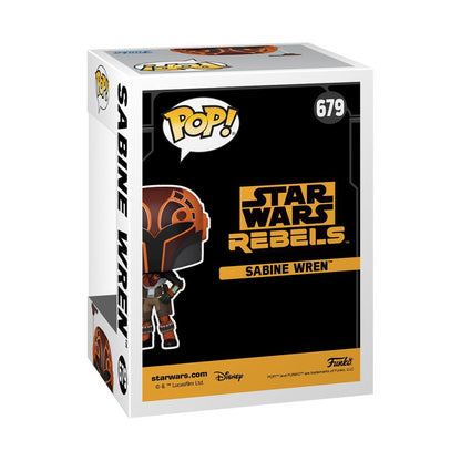 Funko Pop Star Wars: Rebels Sabine Wren US Exclusive Metallic Pop! Vinyl [RS]