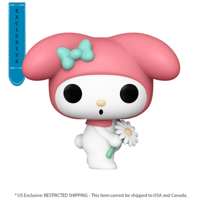 Funko Pop Hello Kitty My Melody (with flower) US Exclusive Pop! Vinyl [RS]
