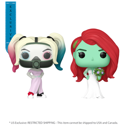 Funko Pop Harley Quinn: Animated Harley Quinn & Poison Ivy Wedding US Exclusive Pop! 2 Pack [RS]