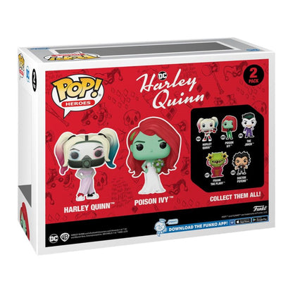 Funko Pop Harley Quinn: Animated Harley Quinn & Poison Ivy Wedding US Exclusive Pop! 2 Pack [RS]
