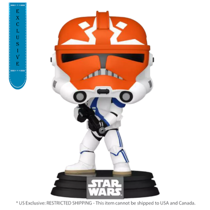 Funko Pop Star Wars: Ahsoka (TV) 332nd Company Trooper US Exclusive Pop! Vinyl [RS]