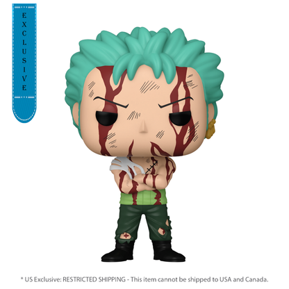 Funko Pop One Piece Roronoa Zoro "Nothing Happened" US Exclusive Pop! Vinyl [RS]