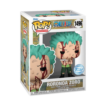 Funko Pop One Piece Roronoa Zoro "Nothing Happened" US Exclusive Pop! Vinyl [RS]