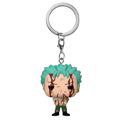 Funko Pop One Piece Roronoa Zoro "Nothing Happened" US Exclusive Pop! Keychain [RS]