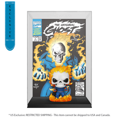 Funko Pop Marvel Comics Ghost Rider #1 US Exclusive Pop! Comic Cover [RS]