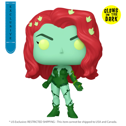 Funko Pop Harley Quinn: Animated Poison Ivy (Plant Suit) US Exclusive Glow Pop! Vinyl [RS]