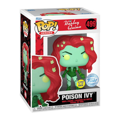 Funko Pop Harley Quinn: Animated Poison Ivy (Plant Suit) US Exclusive Glow Pop! Vinyl [RS]