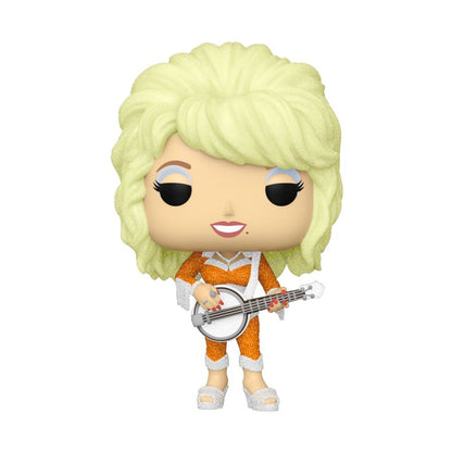 Funko Pop Dolly Parton Dolly Parton with Guitar US Exclusive Diamond Glitter Pop! Vinyl [RS]