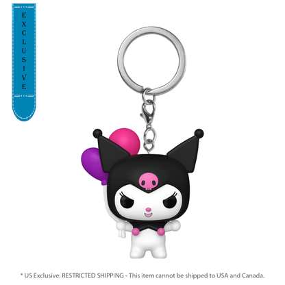 Funko Pop Hello Kitty Kuromi US Exclusive Pop! Keychain [RS]