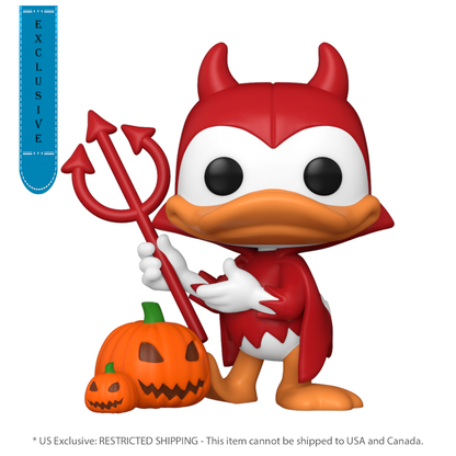 Funko Pop Disney Devil Donald with Pumpkin US Exclusive Pop! Vinyl [RS]