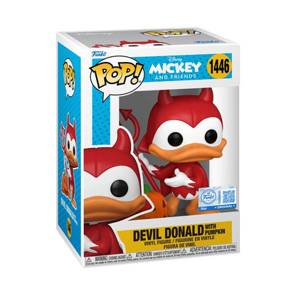 Funko Pop Disney Devil Donald with Pumpkin US Exclusive Pop! Vinyl [RS]