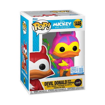 Funko Pop Disney Devil Donald with Pumpkin US Exclusive Pop! Vinyl [RS]