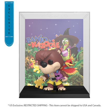 Funko Pop Banjo Kazooie Banjo Kazooie US Exclusive Pop! Game Cover [RS]