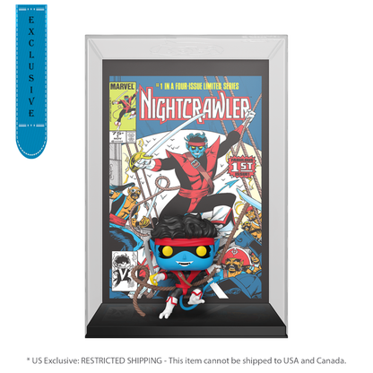 Funko Pop Marvel Comics Nightcrawler #1 US Exclusive Pop! Comic Cover [RS]
