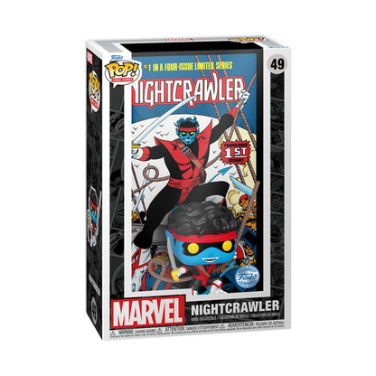 Funko Pop Marvel Comics Nightcrawler #1 US Exclusive Pop! Comic Cover [RS]