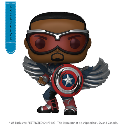 Funko Pop Captain America: Brave New World Captain America Deco US Exclusive Pop! Vinyl [RS]