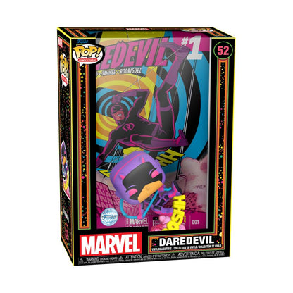 Funko Pop Marvel Comics Daredevil #220 US Exclusive Blacklight Pop! Comic Cover [RS]