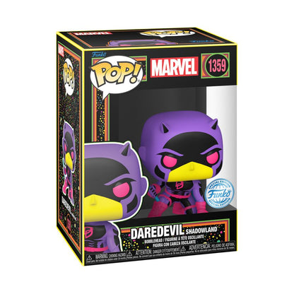 Funko Pop Marvel Comics Daredevil (Shadowlands) US Exclusive Blacklight Pop! Vinyl [RS]