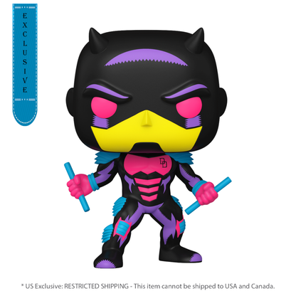 Funko Pop Marvel Comics Daredevil (Fall from Grace) US Exclusive Blacklight Pop! Vinyl [RS]