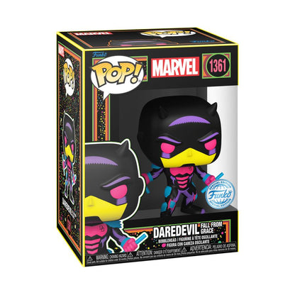 Funko Pop Marvel Comics Daredevil (Fall from Grace) US Exclusive Blacklight Pop! Vinyl [RS]