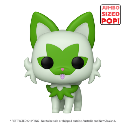 Funko Pop Pokemon Sprigatito 10" Pop! Vinyl [RS]