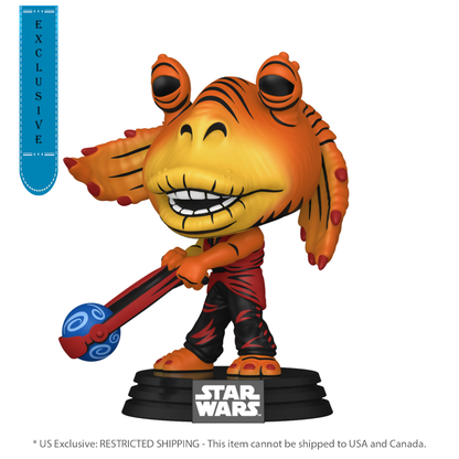 Funko Pop Star Wars: The Phantom Menace Jar Jar Binks US Exclusive Retro Pop! Vinyl [RS]