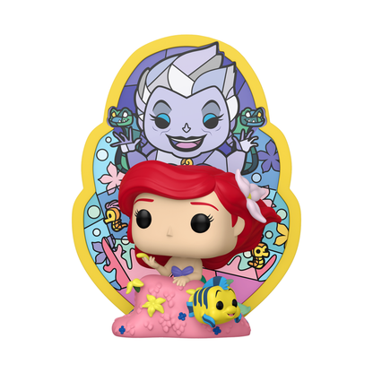 Funko Pop The Little Mermaid (1989) Ariel (Stained Glass) Pop! Deluxe