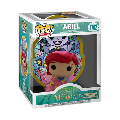 Funko Pop The Little Mermaid (1989) Ariel (Stained Glass) Pop! Deluxe