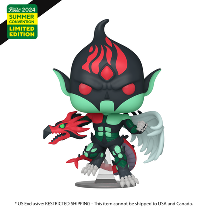 Funko Pop Yu Gi Oh! Elemental Hero Flame Wingman SDCC 2024 US Exclusive Pop! Vinyl [RS]