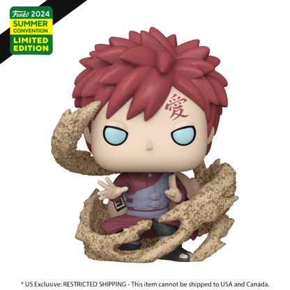 Funko Pop Naruto Shippuden Gaara SDCC 2024 US Exclusive Pop! Vinyl [RS]
