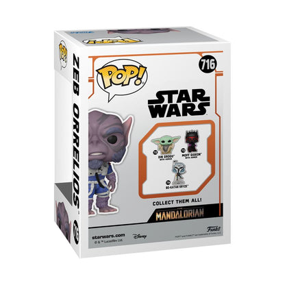 Funko Pop Star Wars: The Mandalorian Zeb Orrelios US Exclusive Pop! Vinyl [RS]