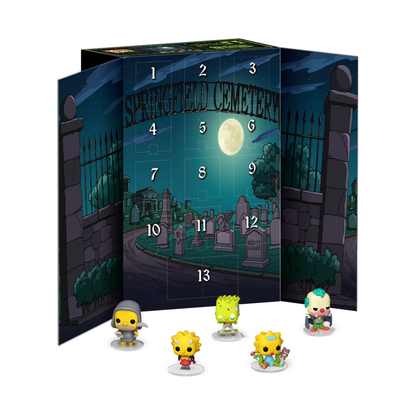 Funko Pop The Simpsons 2024 13 Day Spooky Countdown Calendar