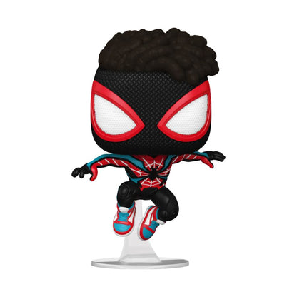 Funko Pop Spider Man 2 (VG'23) Miles Morales in Evolved Suit US Exclusive Pop! Vinyl [RS]