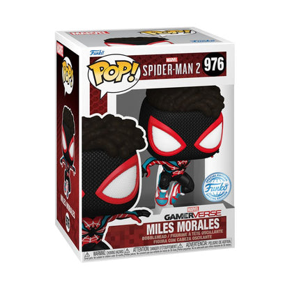 Funko Pop Spider Man 2 (VG'23) Miles Morales in Evolved Suit US Exclusive Pop! Vinyl [RS]