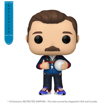 Funko Pop Ted Lasso Ted Lasso (with ball) US Exclusive Pop! Vinyl [RS]