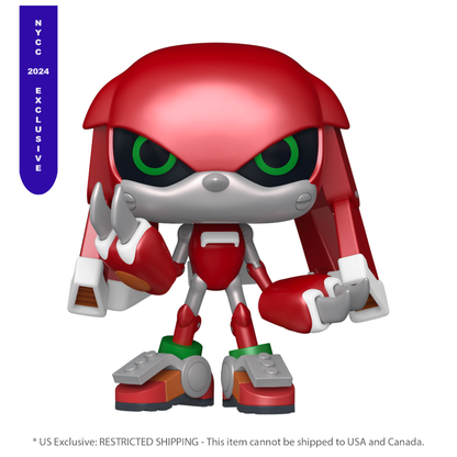 Funko Pop Sonic the Hedgehog Metal Knuckles NYCC 2024 Exclusive Pop! Vinyl [RS]