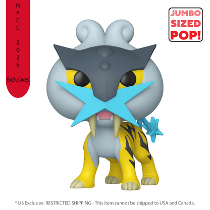 Funko Pop Pokemon Raikou 10" Pop! Vinyl 2025 NYCC Exclusive [RS]