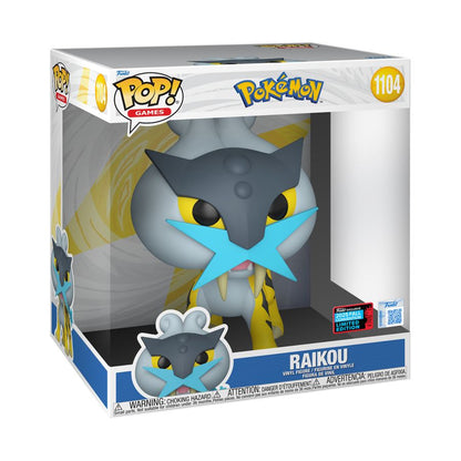 Funko Pop Pokemon Raikou 10" Pop! Vinyl 2025 NYCC Exclusive [RS]