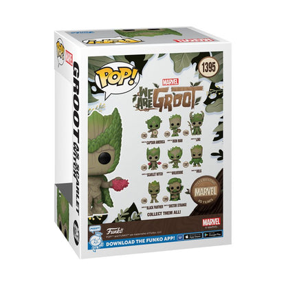 Funko Pop We Are Groot Groot Scarlet Witch (Marvel: 85th Anniversary) Pop! Vinyl