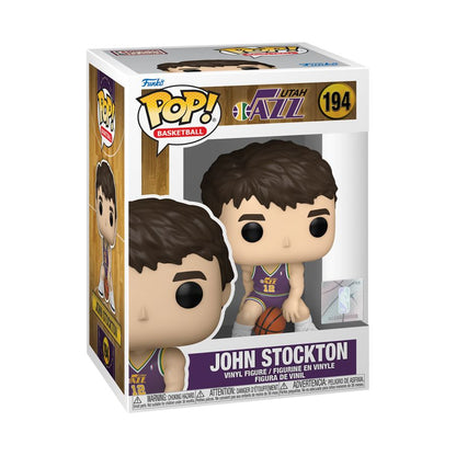 Funko Pop NBA Legends: Jazz John Stockton (Rookie) Pop! Vinyl